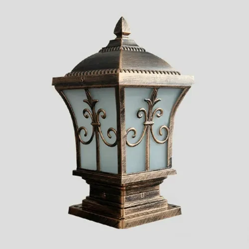 Outdoor Pillar Light Garden Gate Pillar Lamp