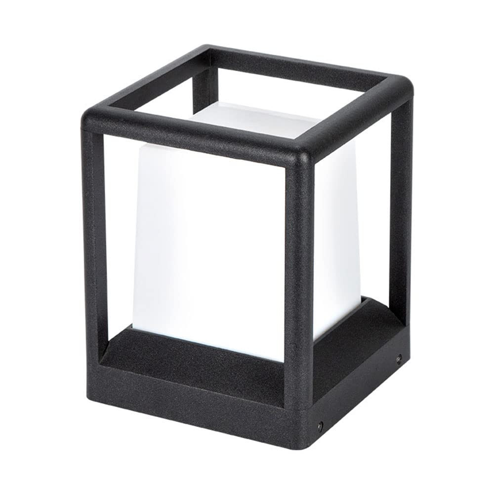 Outdoor Post Light Fixtures Black Pillar Light