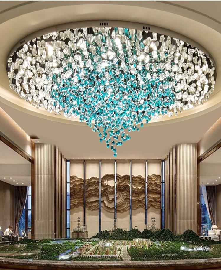 Modern Luxury Crystal Stone Chandelier Lights