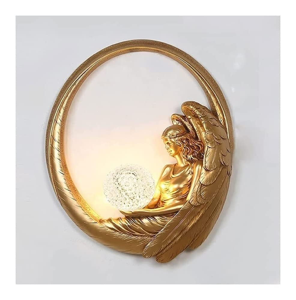 Angel Crystal Wall Light