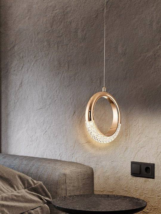 Half Moon Ring Pendant Light